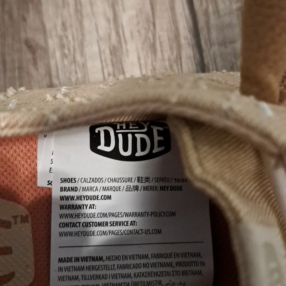 Hey Dude Shoes In Excellent Condition